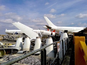 la industria aeronáutica es uno de los grandes consumidores de composites termoplásticos. Foto: SUSRAC