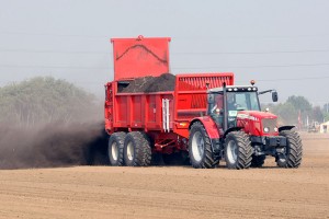 Uso de estiércol en suelo agrícola