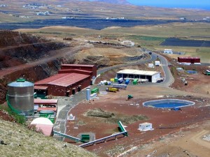 Complejo Ambiental de Zonzamas, en Lanzarote