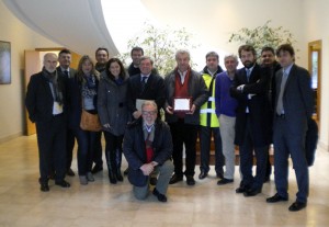 Visita de la Diputación de Málaga al complejo medioambiental de Meruelo (Cantabria)