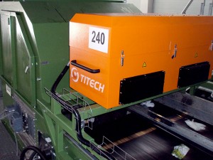 Equipos TITECH en la planta de selección de envases de Griñó Ecologic