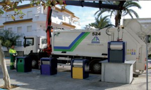 Nuevos contenedores soterrados en Rota