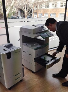 Toshiba impresoras papel reutilizable