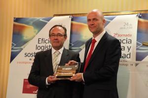 Trond Johansen de Allison con el Premio