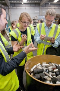 Visita de Interpol a la planta de RECILEC