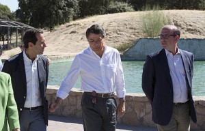 agua reciclada para regar zonas verdes en la Comunidad de Madrid