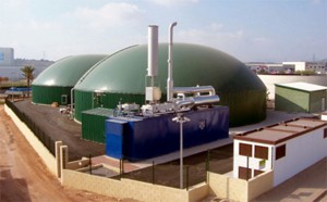 Planta de biogás