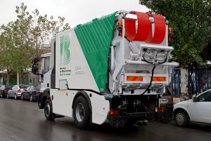 Premio a la movilidad sostenible al vehículo eléctrico-híbrido de recogida de basuras de FCC