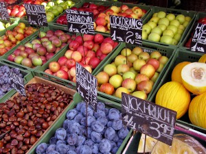 Envases reutilizables de plástico para frutas y hortalizas