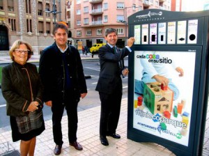 Los miniecoparques facilitarán el reciclaje de residuos a los castellonenses