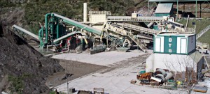 Planta BTB de valorización de residuos de construcción, situada en Ortuella (Bizkaia)