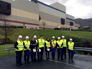 La Comisión de Medio Ambiente y Cambio Climático del Senado visita las plantas de tratamiento de residuos de Bizkaia