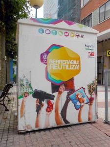 Barakaldo fomentará la reutilización de residuos con la instalación de contenedores para la recogida de pequeños objetos y enseres