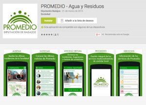 PROMEDIO lanza una app para que los ciudadanos envíen incidencias sobre el servicio de residuos y aguas