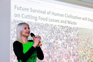 Selina Juul, fundadora del movimiento Stop Wasting Food contra el desperdicio de alimentos