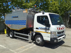 Palma incorpora camiones eléctricos a la recogida de residuos