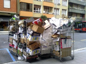 La recogida de papel y cartón para reciclar crece por segundo año consecutivo