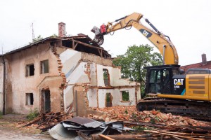 Demolición edificio