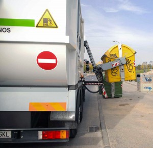 Tecnología GPS en los camiones de basura de Rivas para mejorar el reciclaje
