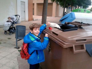 Buen comienzo del programa piloto de recogida y compostaje de materia orgánica en Huesca