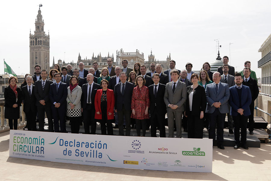 60 ayuntamientos apoyan la Declaración de Sevilla por la economía circular