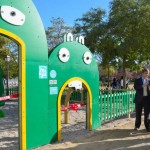 Alcorcón instala el primer parque infantil ambientado en el reciclaje