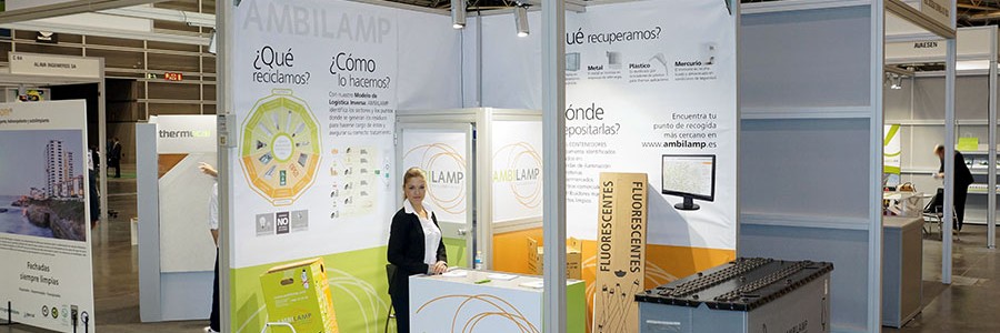 AMBILAMP lleva el reciclaje de lámparas a las Ferias de Medioambiente y Energía-RSE