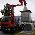 La provincia de Huelva refuerza el servicio de recogida de RSU con el sistema robotizado Easy