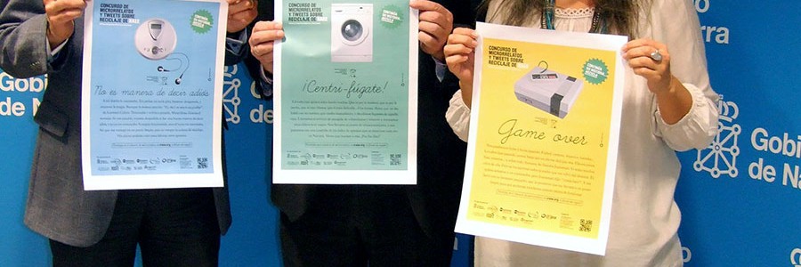 Nueva campaña de reciclaje de residuos electrónicos en Navarra