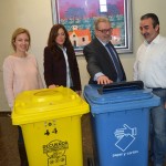 Nuevos contenedores para fomentar el reciclaje entre los escolares de Nerja