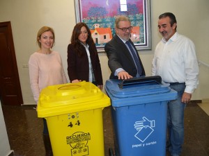 Nuevos contenedores de reciclaje en los colegios de Nerja