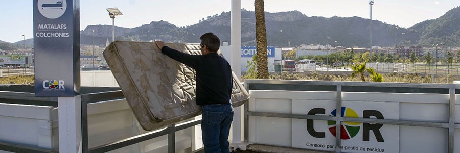 Los ecoparques de la Comunidad Valenciana recuperan 125.000 toneladas de residuos al año