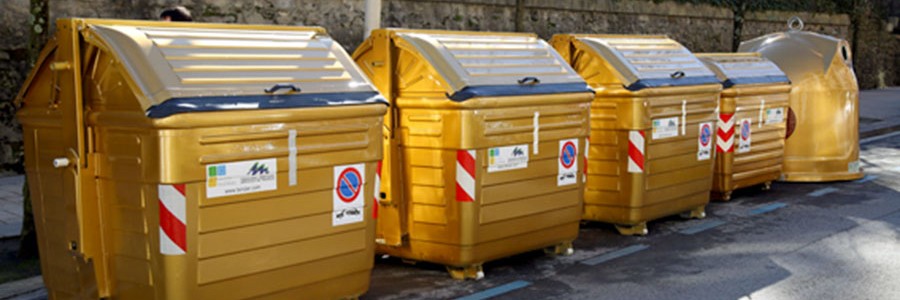 Contenedores ‘de oro’ para los barrios de Irún y Hondarribia que más reciclen