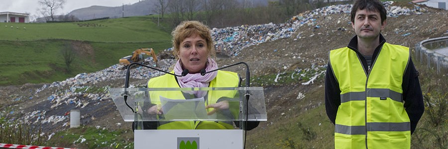 Gipuzkoa presenta un plan para eliminar los vertederos en dos años