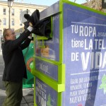 Nuevos contenedores para el reciclaje textil en Granada