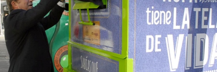 Nuevos contenedores para el reciclaje textil en Granada