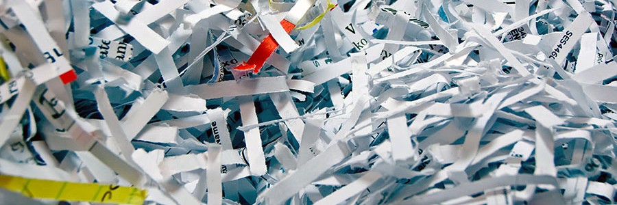 El uso indiscriminado de trituradoras de papel impide su reciclado