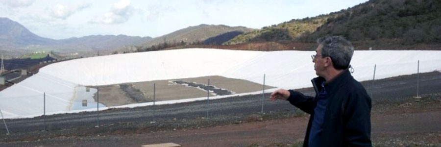 Comienzan las obras de desmantelamiento del antiguo vertedero de Bailín, en Sabiñánigo (Huesca)