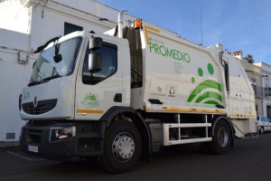 Nuevos vehículos de recogida y contenedores de residuos en la provincia de Badajoz
