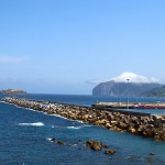 Reutilizan 11.000 toneladas de residuos industriales en la reconstrucción del puerto de Bermeo