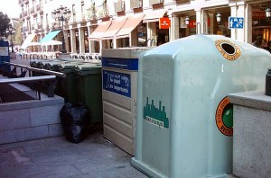 Campaña para fomentar el reciclaje de vidrio en Segovia