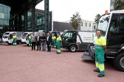 Sabadell renueva su flota de vehículos de recogida de residuos y limpieza viaria
