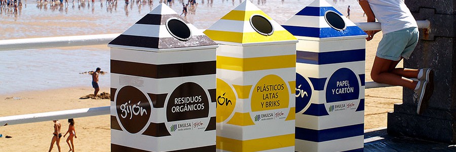 Cada gijonés recicló más de 100 kg de residuos en 2015