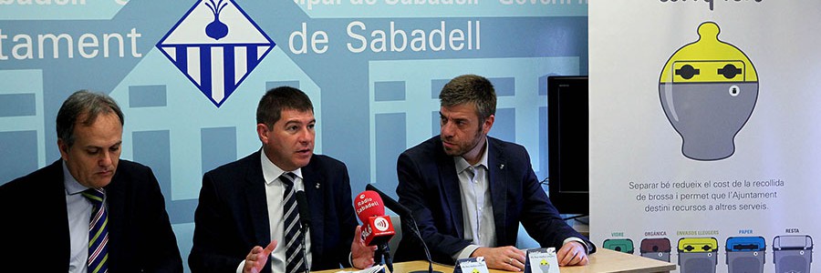Sabadell quiere doblar la recogida selectiva de residuos