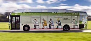 Bio-Bus, primer autobús del Reino Unido impulsado por biometano generado a partir de excrementos humanos