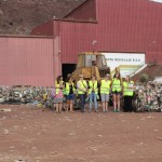 Científicas estadounidenses visitan Zonzamas para conocer la gestión de residuos de Lanzarote