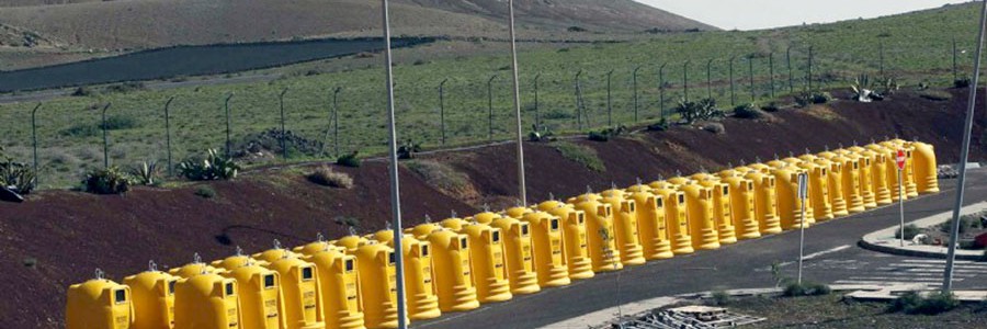 Lanzarote instala nuevos contenedores “inteligentes” de reciclaje de residuos