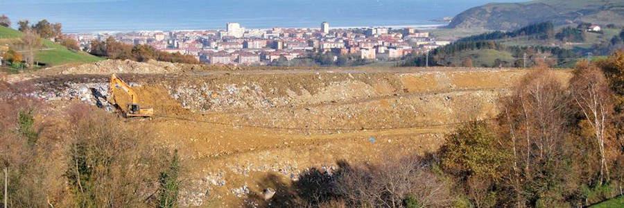 Clausurado el vertedero de Zarautz