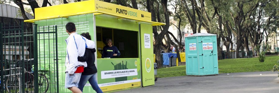 Buenos Aires recupera 300.000 kg de residuos en los puntos verdes urbanos