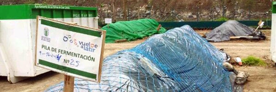 Las Palmas de Gran Canaria produce 2.000 m³ de compost a partir de sus restos vegetales